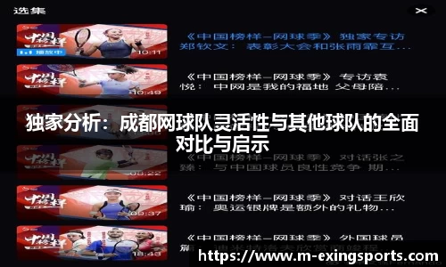 独家分析：成都网球队灵活性与其他球队的全面对比与启示